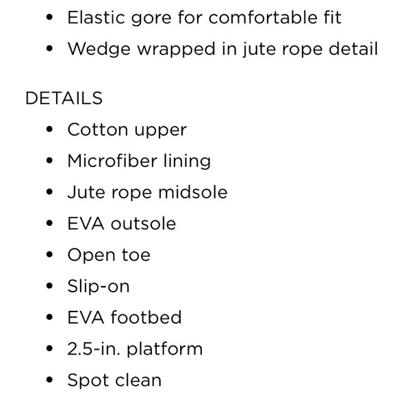 TOM’S Adria Canvas Wedges - Picture 5 of 5